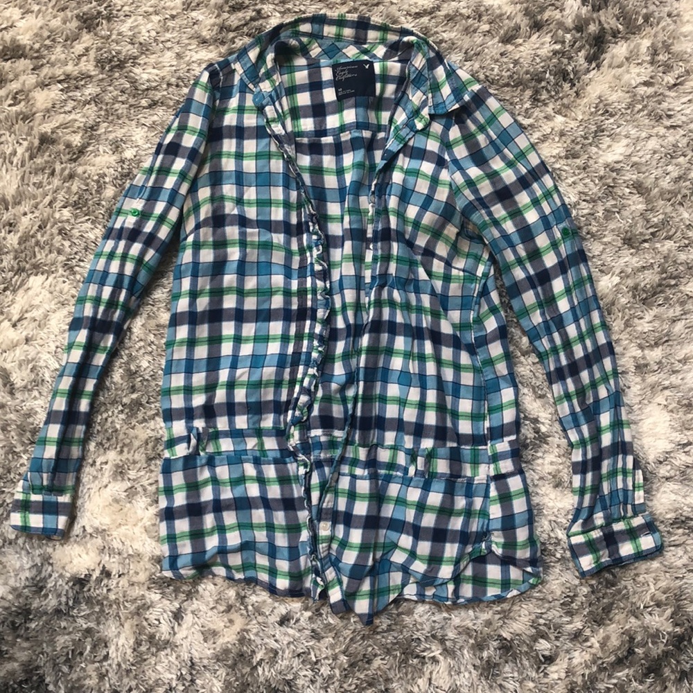 American Eagle Long Sleeve Flannel